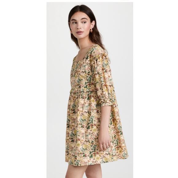 Meadows Floral Mini Dress - Picture 2 of 16